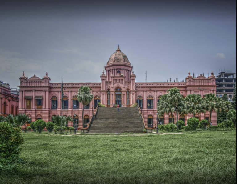 Ahsan Manzil: One of the Most Popular Tourist Attraction in Dhaka City.