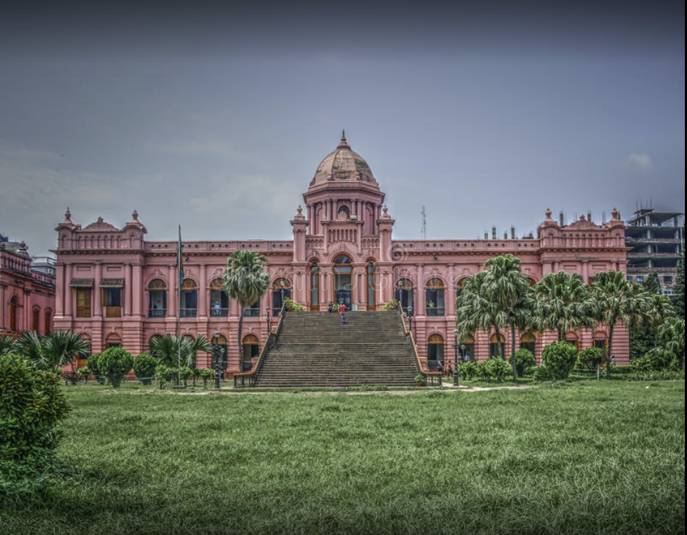 Ahsan Manzil: One of the Most Popular Tourist Attraction in Dhaka City. 1