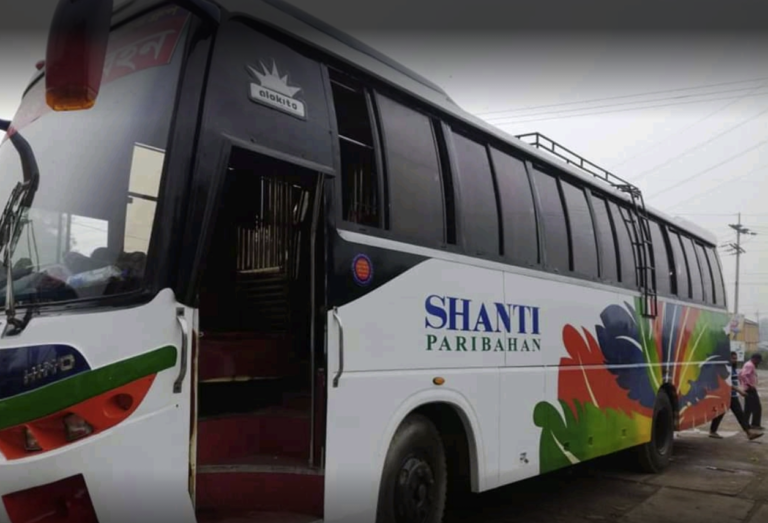 Shanti Paribahan Bus Counter Number and Ticket Price