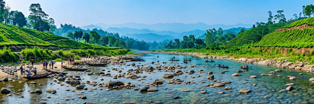 জাফলং জিরো পয়েন্ট