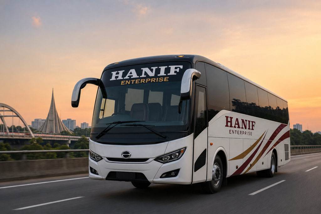 Hanif Enterprise Bus Online Ticket Location & Mobile Numbers In Hanif Travels