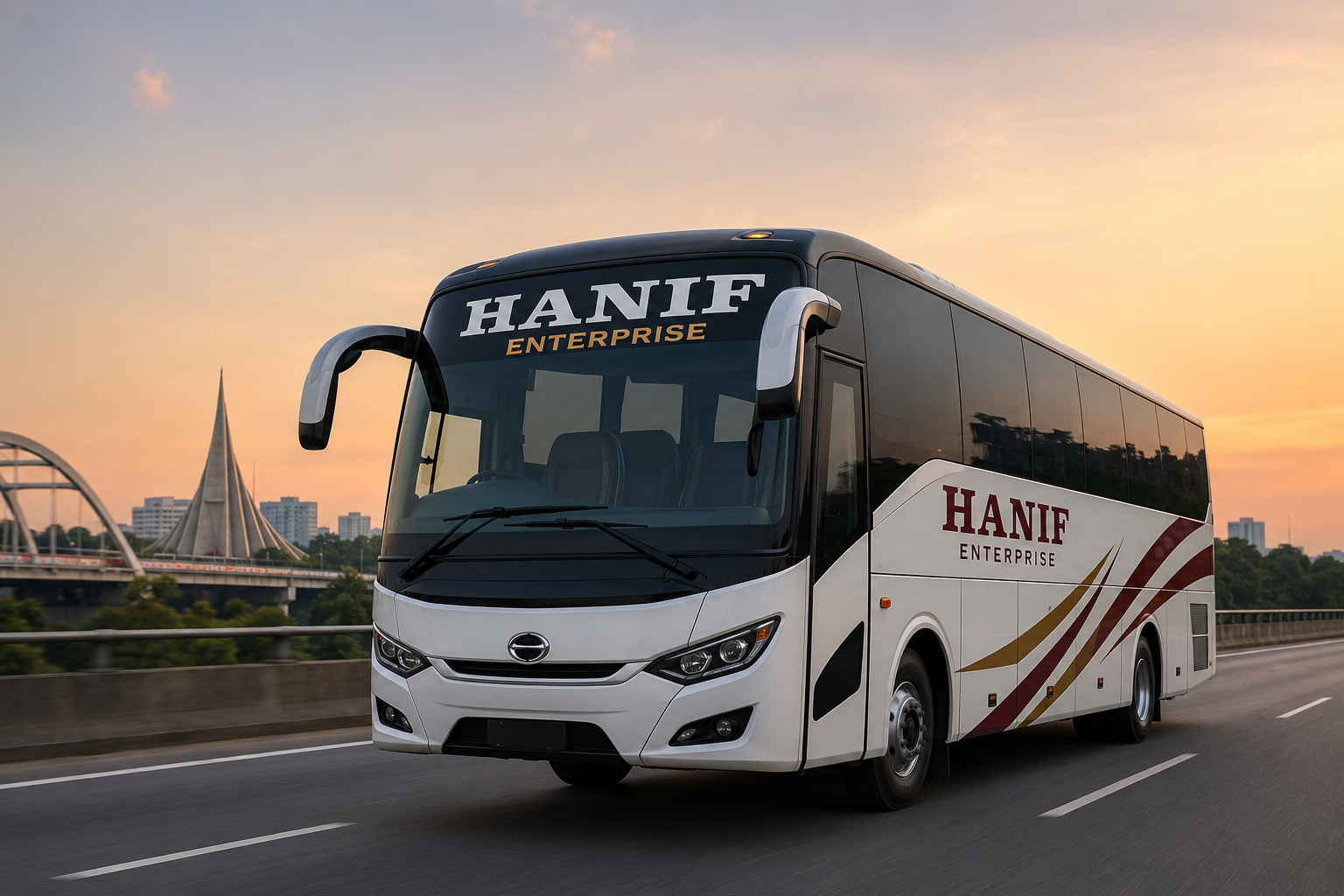 Hanif Enterprise Bus Online Ticket Location & Mobile Numbers In Hanif ...