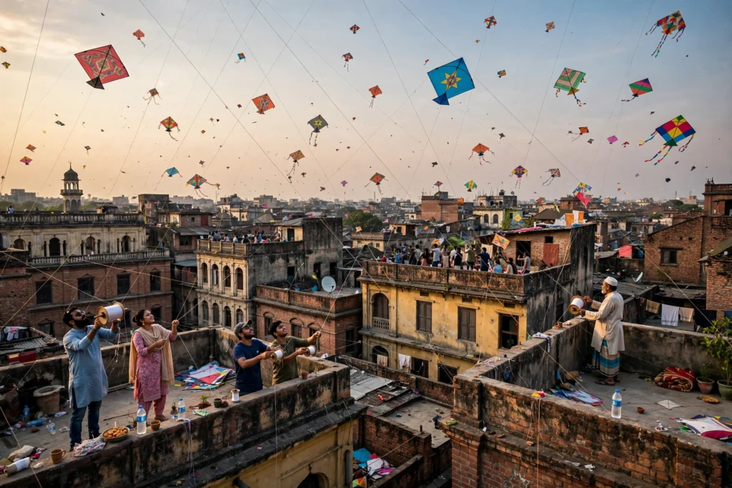 সাকরাইন ঘুড়ি উৎসব