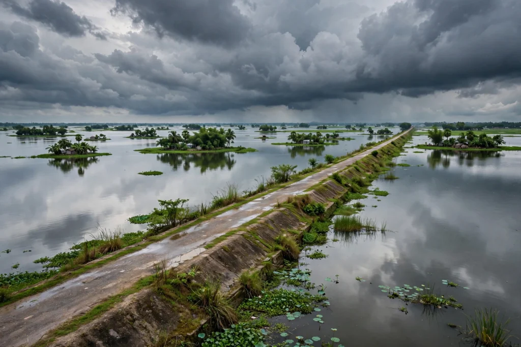 মিঠামইন হাওর কিশোরগঞ্জ