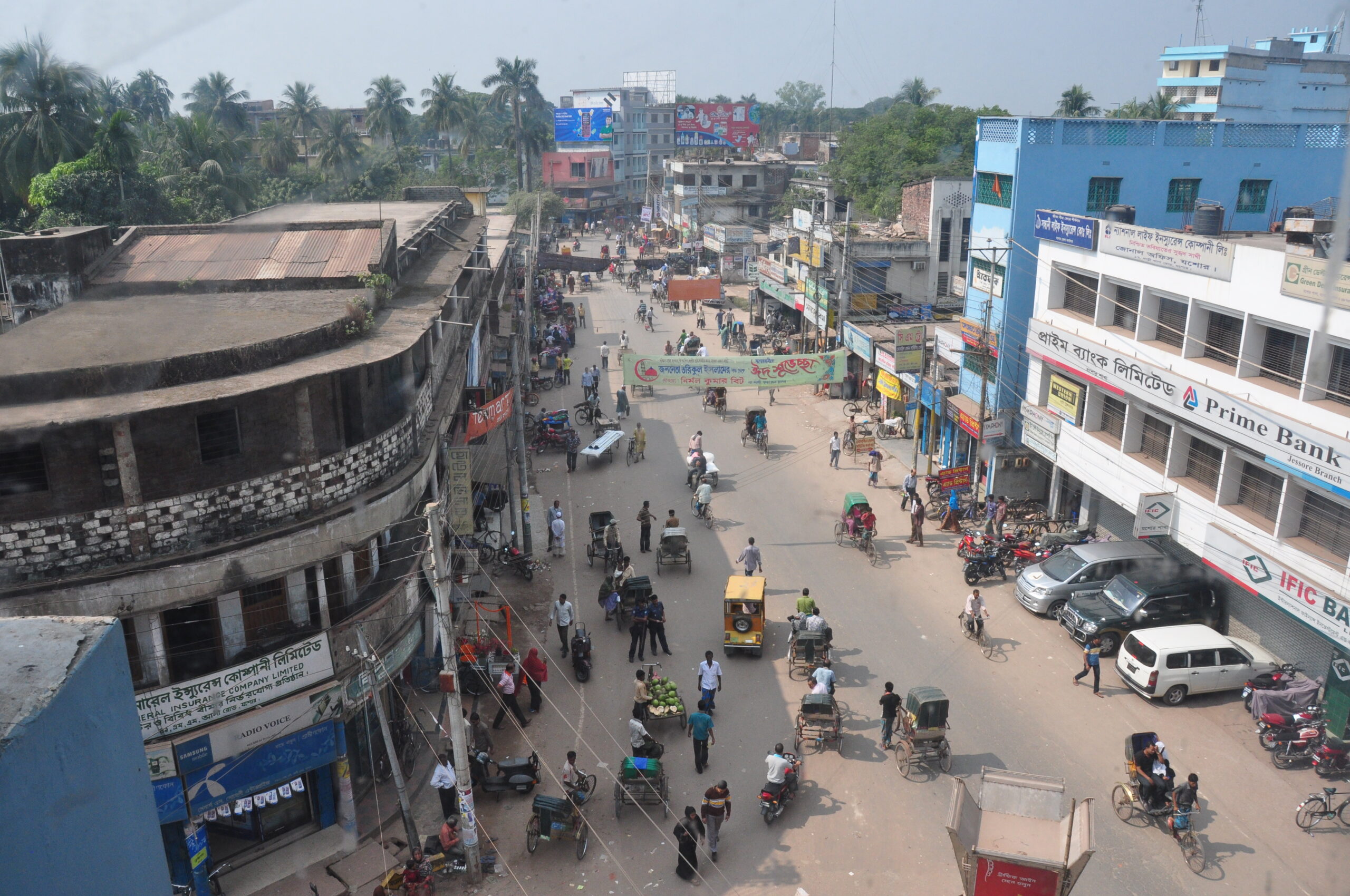 যশোরের সেরা হোটেল ও রিসোর্ট: থাকার সম্পূর্ণ গাইড 1 যশোর শহরের দৃশ্য (প্রতিনিধিত্বমূলক ছবি)