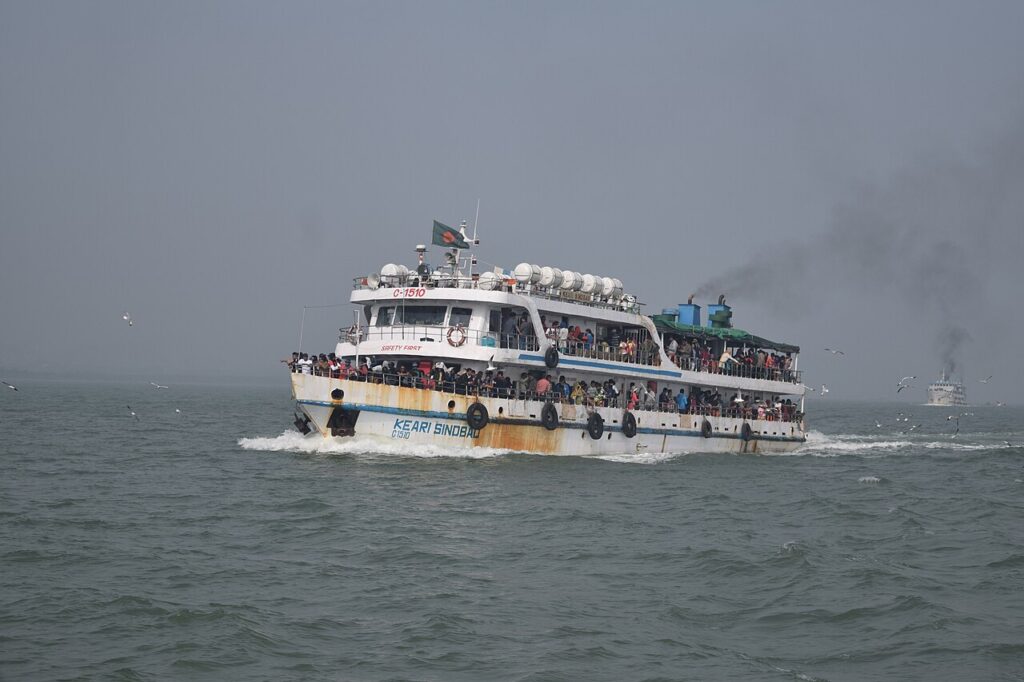 কেয়ারী সিন্দবাদ জাহাজ, সেন্ট মার্টিন রুট