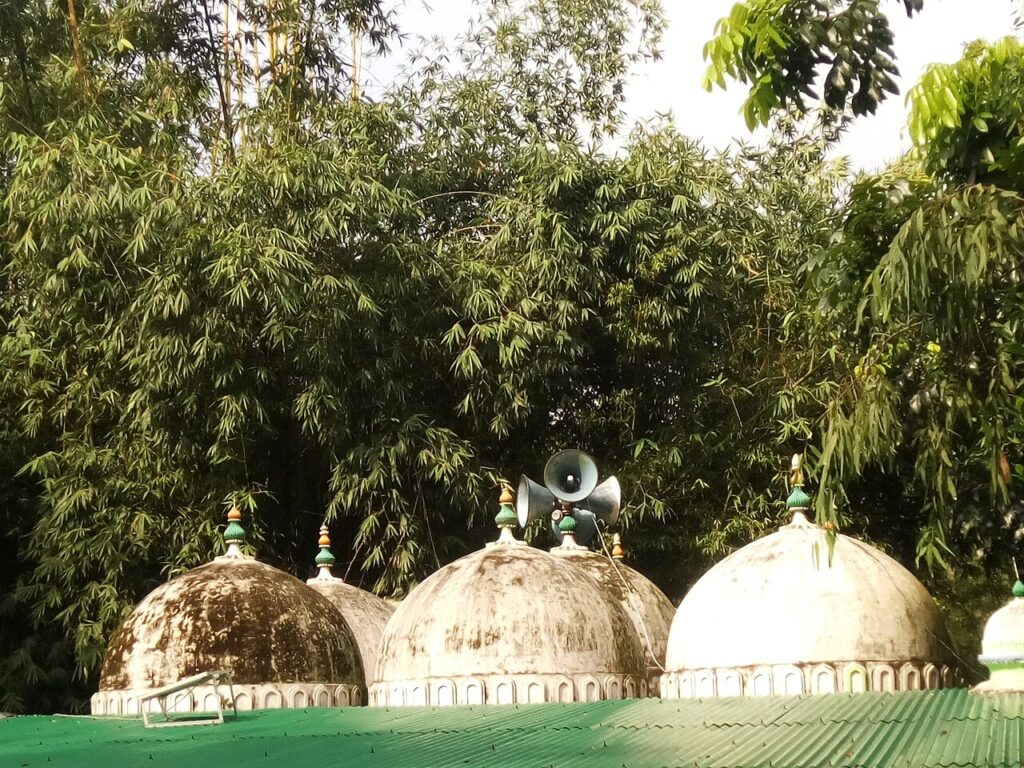 লালদীঘি নয় গম্বুজ মসজিদ, বদরগঞ্জ