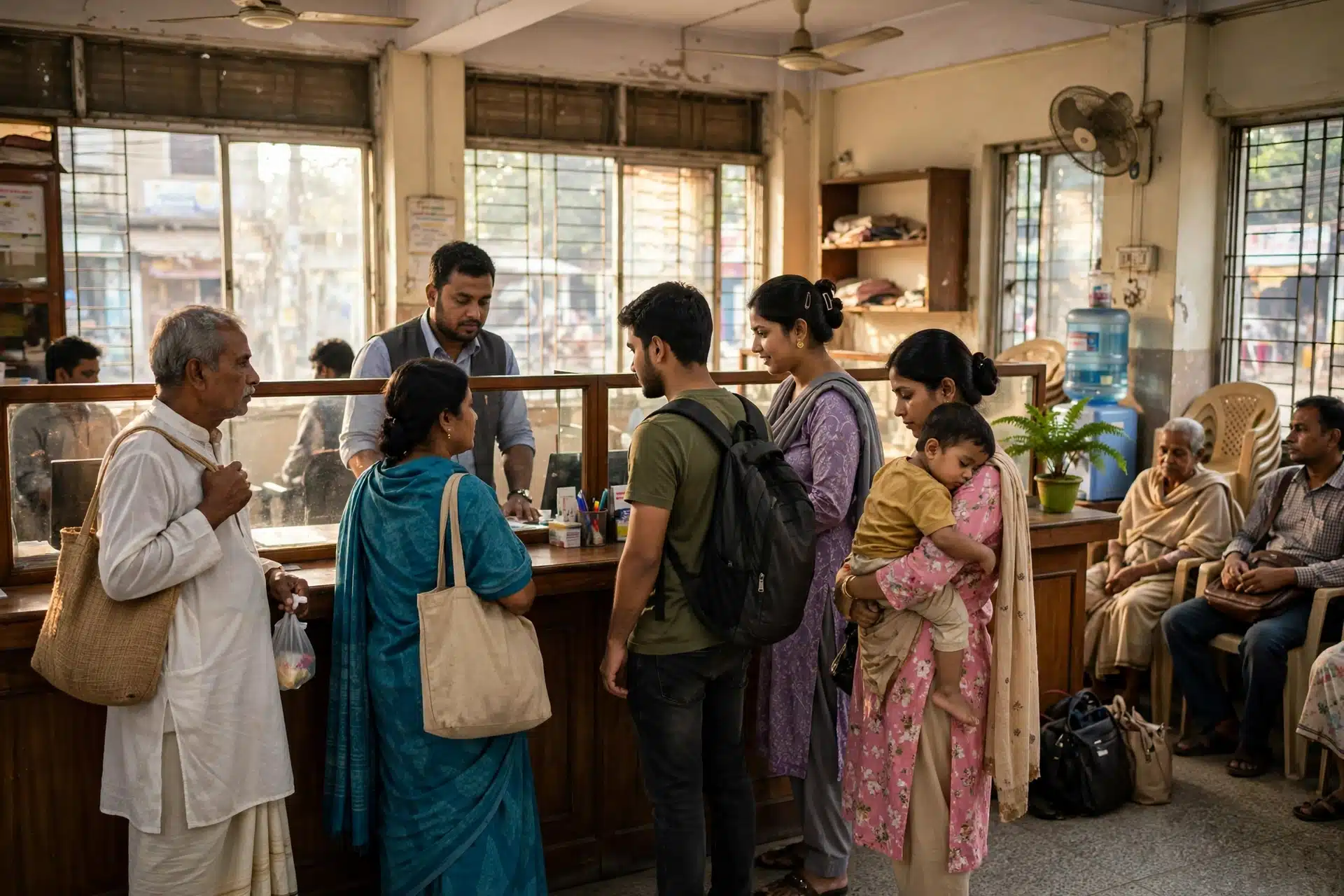 বাংলাদেশে আন্তঃজেলা বাস টিকিট কাউন্টার
