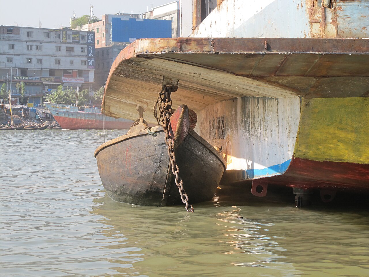 বুড়িগঙ্গা ইকো পার্ক: নদীর ধারে 1 বুড়িগঙ্গা নদী
